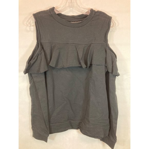 NWOT-Flirty Ruffle Delight: Women's Tank Top for Effortless Chic - Polly & Ester - Picture 1 of 4